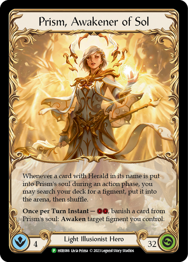 Prism, Awakener of Sol (Promo)